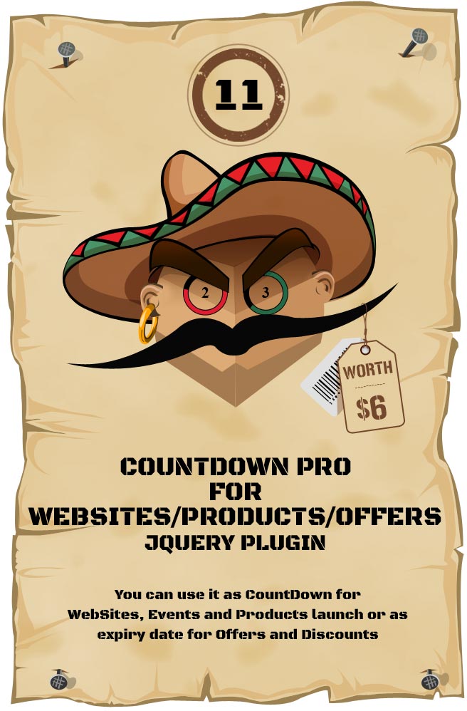 CountDown Pro WP Plugin - WebSites/Products/Offers