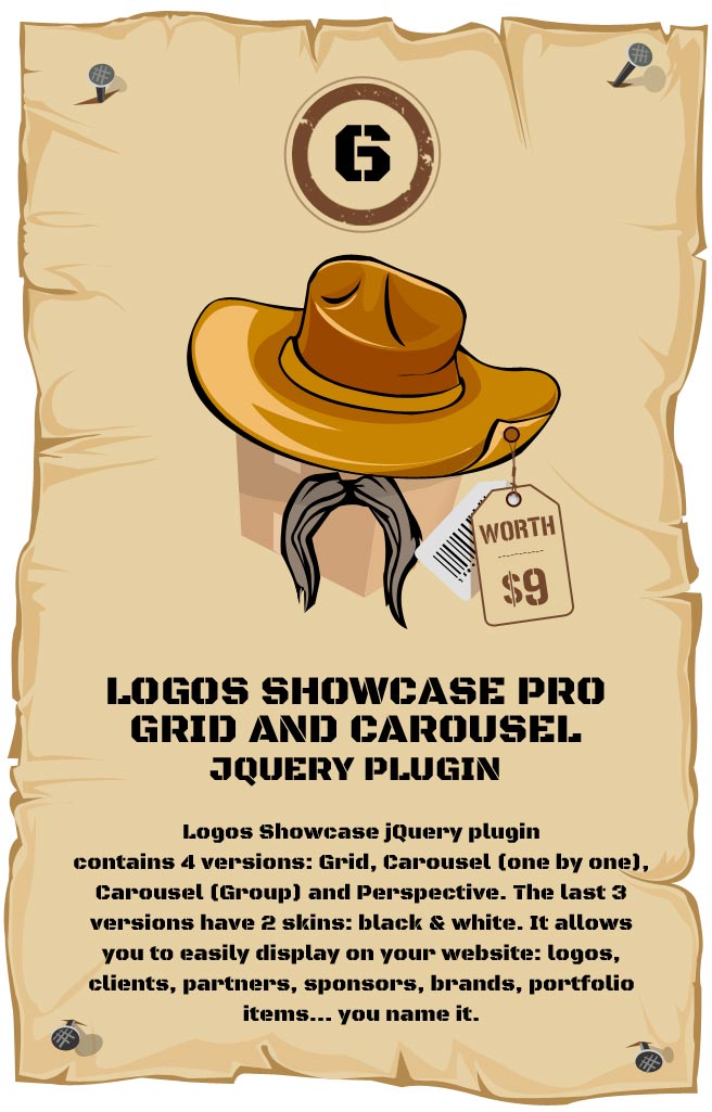 Responsive Logos Showcase - Grid and Carousel